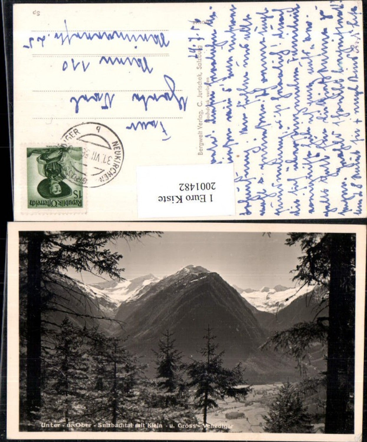 2001482,Unter- u. Obersulzbachtal m. Klein- u. Großvenediger