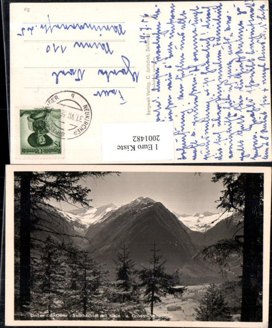 2001482,Unter- u. Obersulzbachtal m. Klein- u. Großvenediger