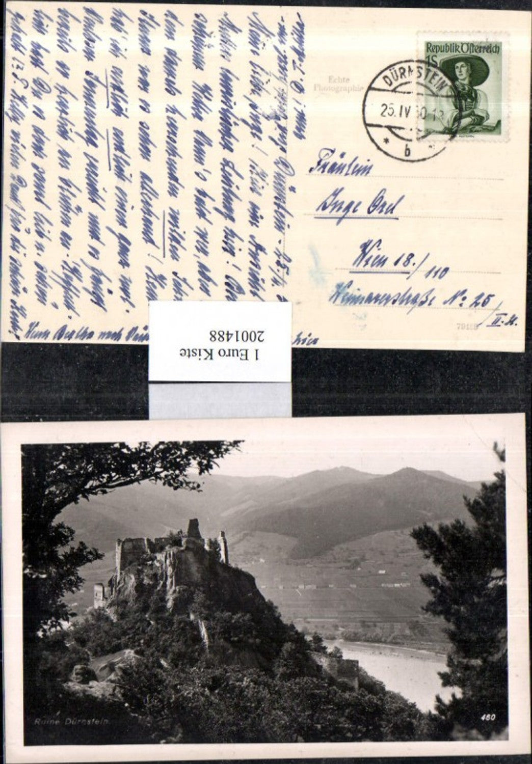 2001488,Ruine Dürnstein i. d. Wachau