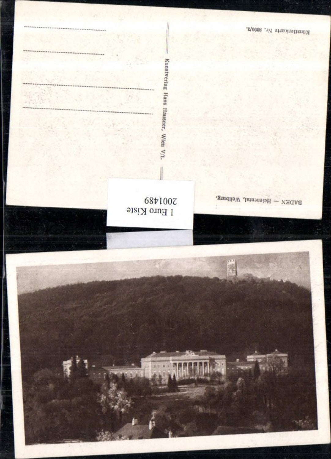 2001489,Baden Helenental Weilburg Burg