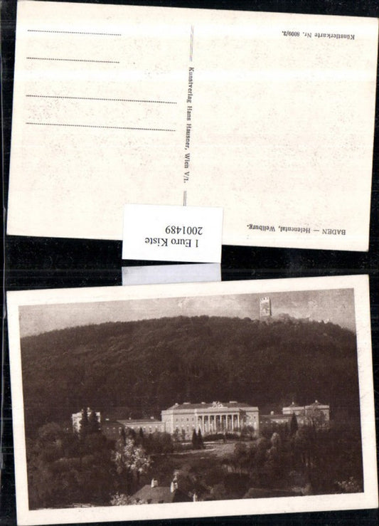 2001489,Baden Helenental Weilburg Burg