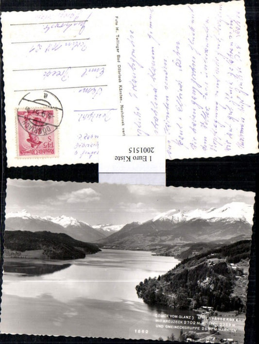 2001515,Millstättersee See m. Kreuzeck Reiseck u. Gemeineckgruppe
