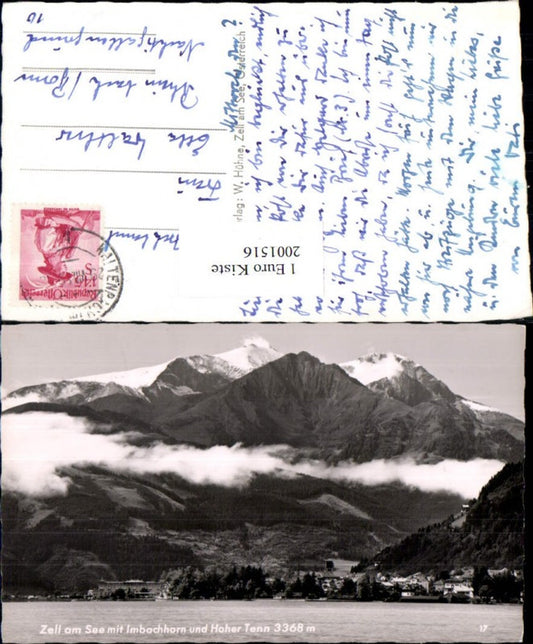 2001516,Zell am See Teilansicht m. Imbachhorn u. Hoher Tenn
