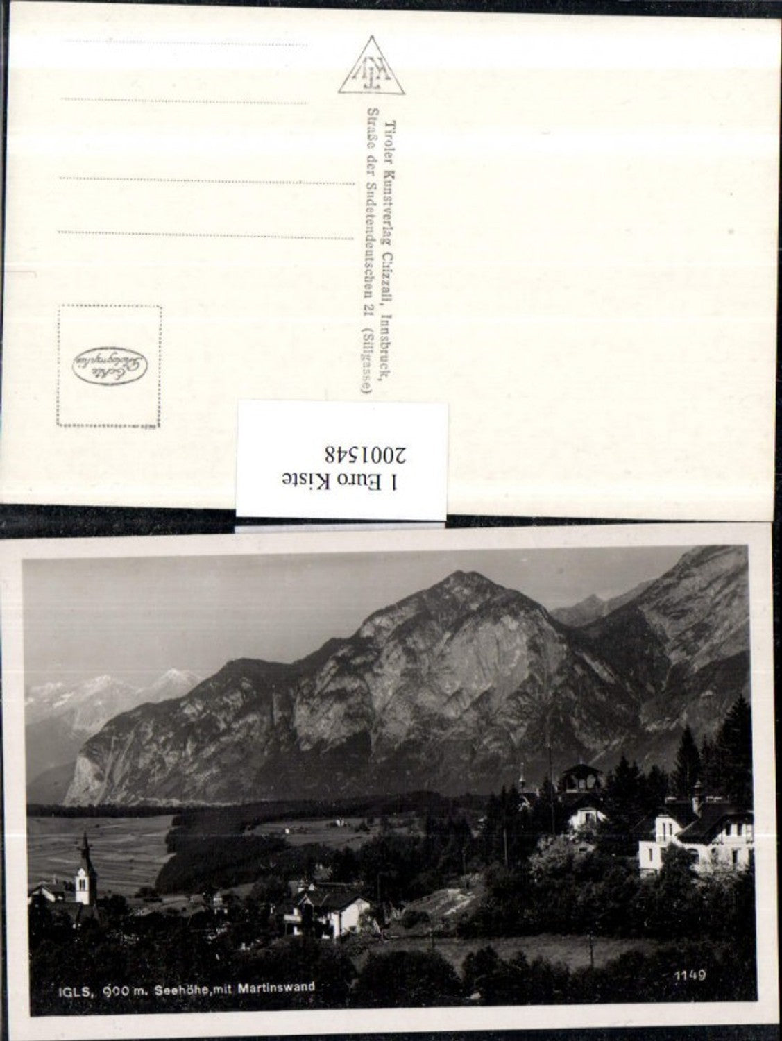2001548,Igls Teilansicht m. Martinswand