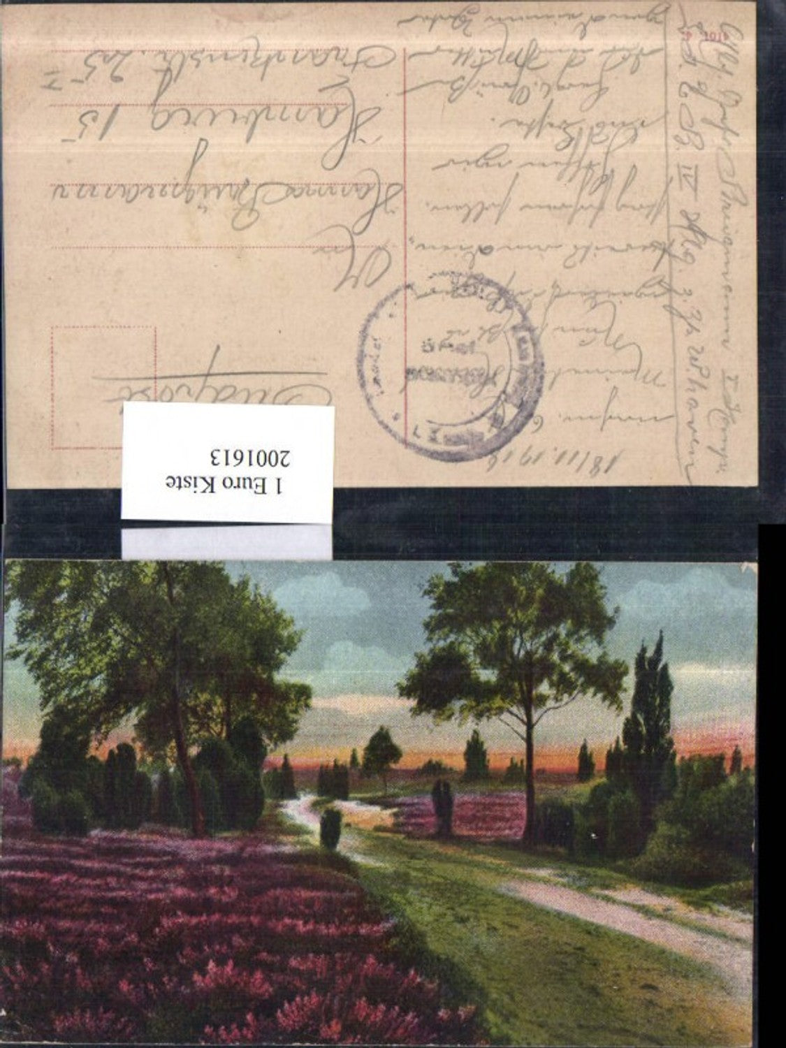 2001613,Landschaft Feld Bäume Weg Straße