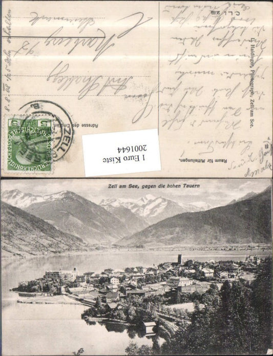 2001644,Zell am See Totale geg. Die hohen Tauern