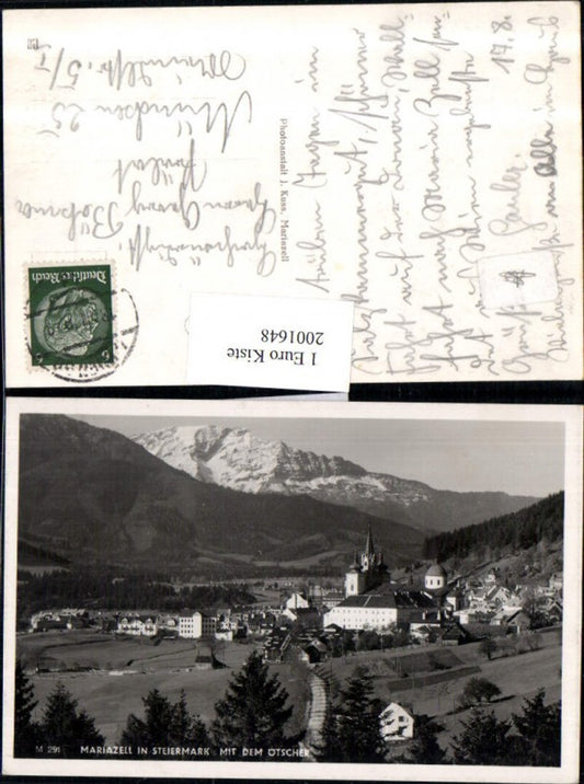 2001648,Mariazell in Steiermark Totale m. d. Ötscher