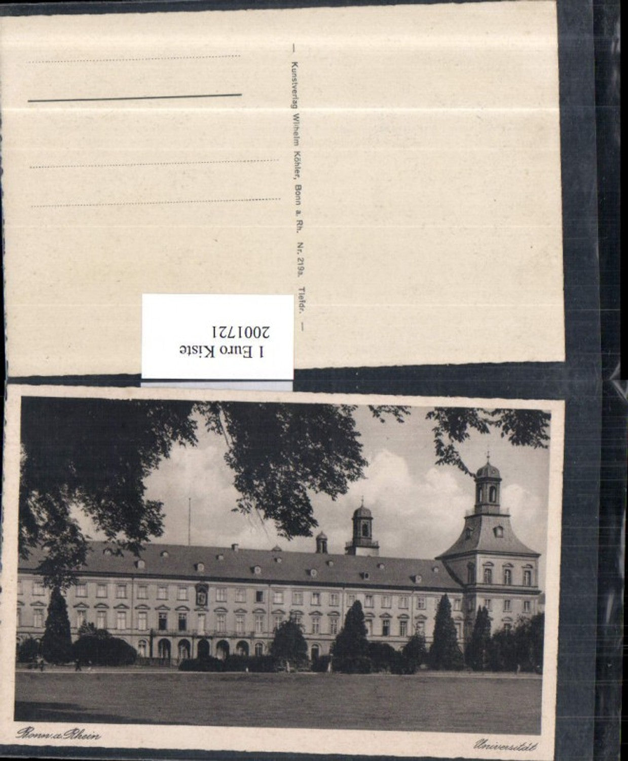 2001721,Bonn am Rhein Universität