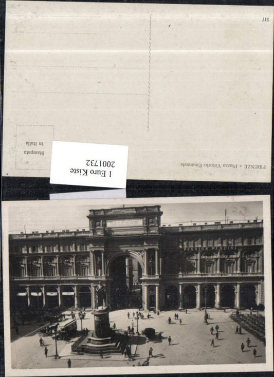 2001732,Firenze Florenz Piazza Vittorio Emanuele