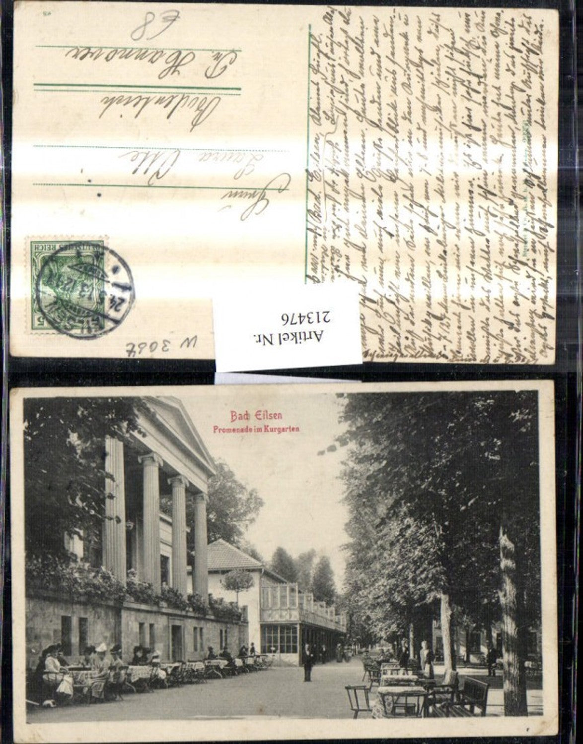 213476,Bad Eilsen Promenade i. Kurgarten