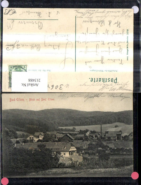 213488,Bad Eilsen Blick a. Dorf Eilsen
