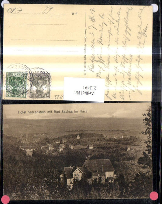 213491,Bad Sachsa Hotel Katzenstein i. Harz