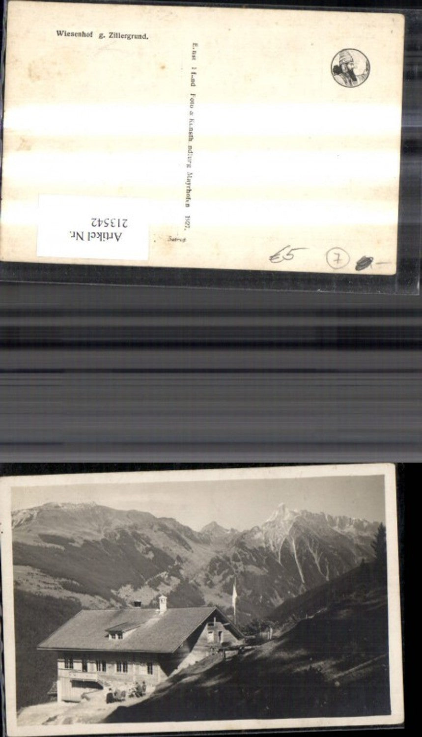 213542,Berghütte Wiesenhof g. Zillergrund