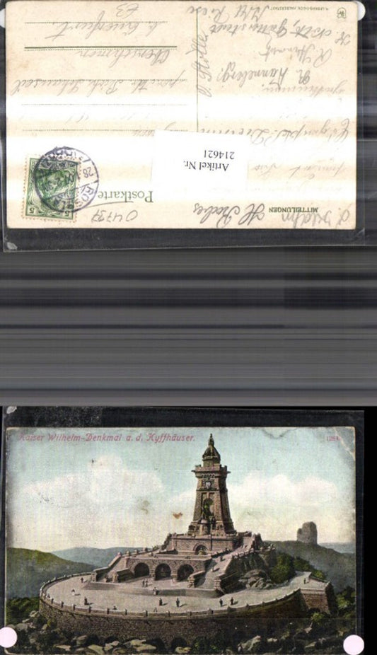 214621,Kaiser Wilhelm Denkmal a. d. Kyffhäuser