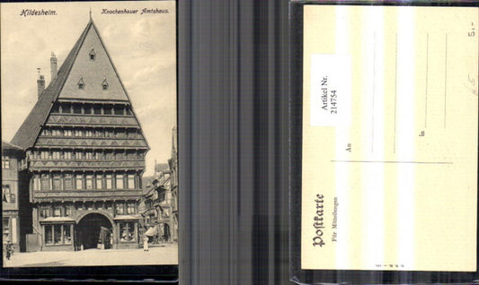 214754,Hildesheim Knochenhauer Amtshaus