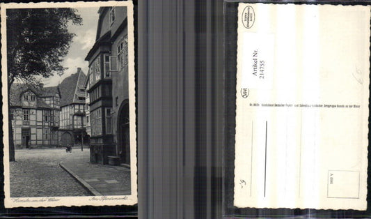 214755,Foto Ak Hameln a. d. Weser Am Pferdemarkt