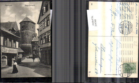 214760,Hannover Beguinenturm Bäckerei v. G. Löding