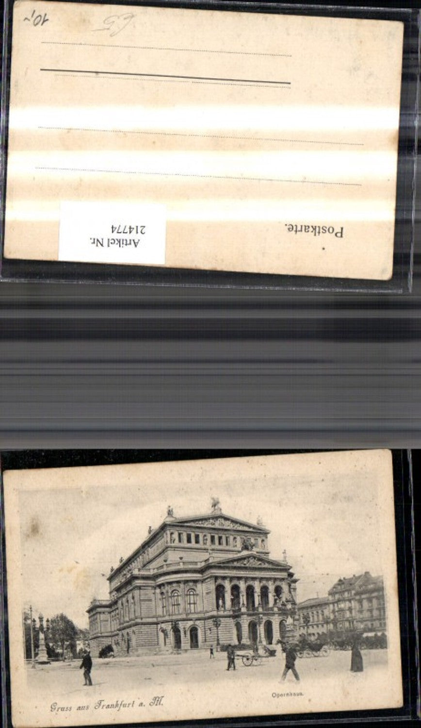 214774,Frankfurt a. Main Opernhaus Oper Konzerthaus