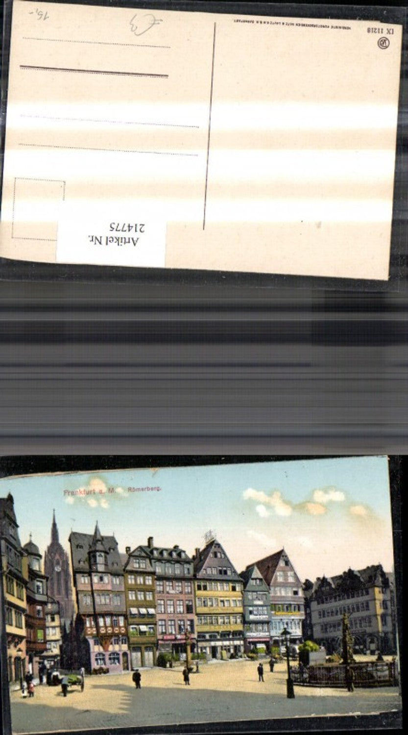 214775,Frankfurt a. Main Römerberg