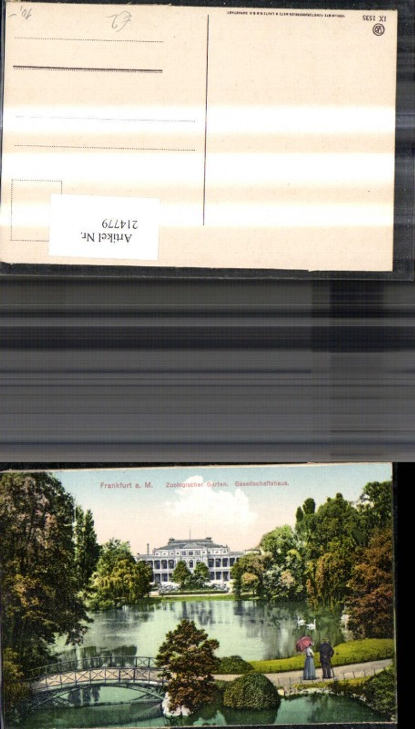 214779,Frankfurt a. Main Zoologischer Garten Gesellschaftshaus