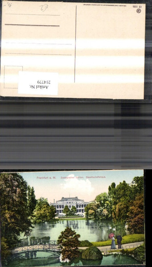 214779,Frankfurt a. Main Zoologischer Garten Gesellschaftshaus