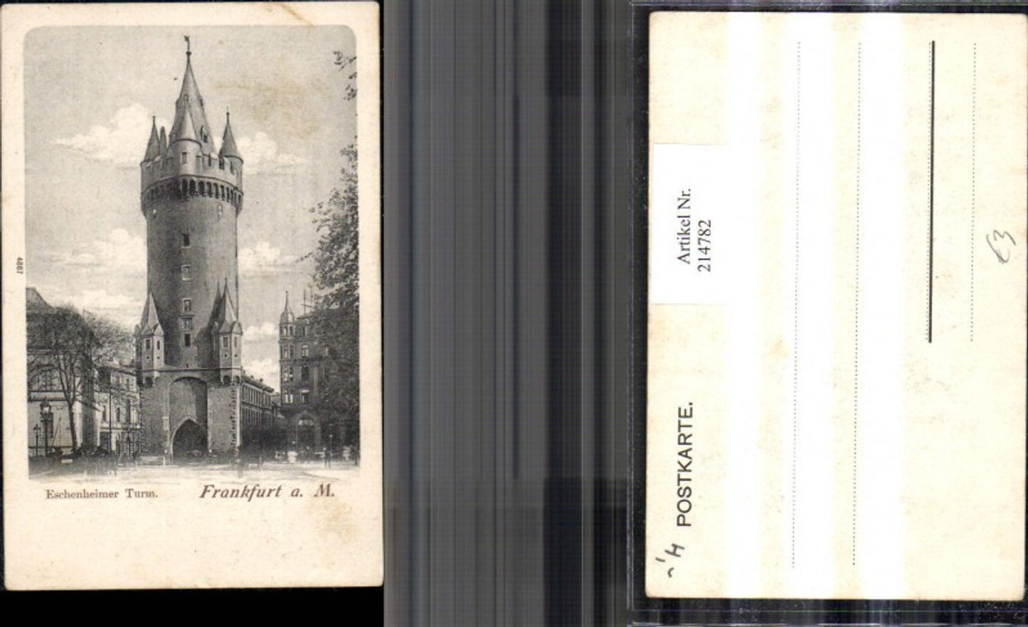 214782,Frankfurt a. Main Eschenheimer Turm