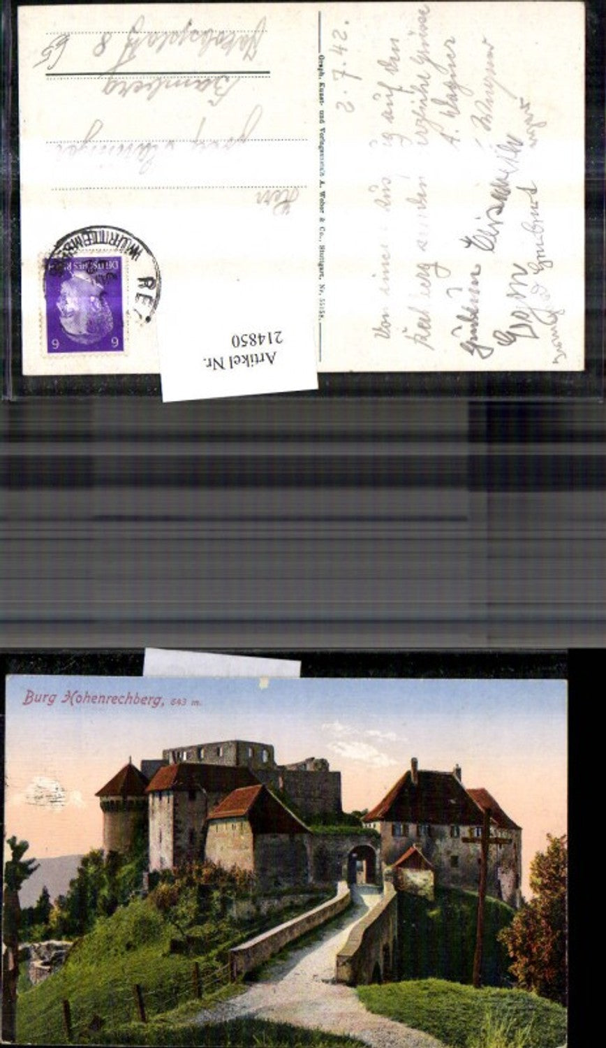 214850, Hohenrechberg Castle Rechberg