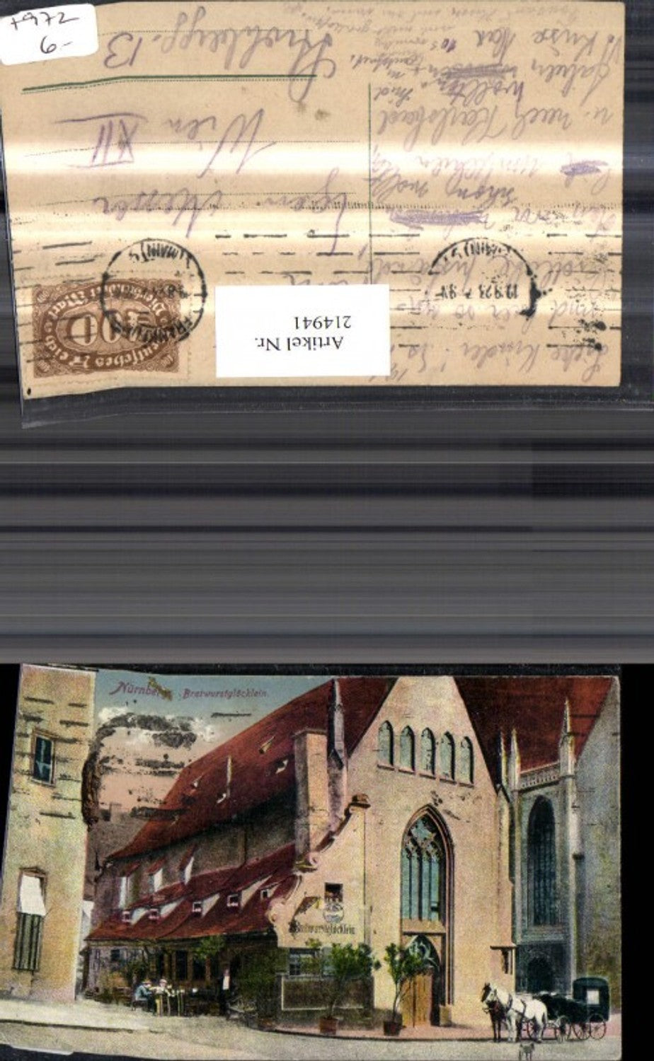 214941,Nürnberg Bratwurstglöcklein