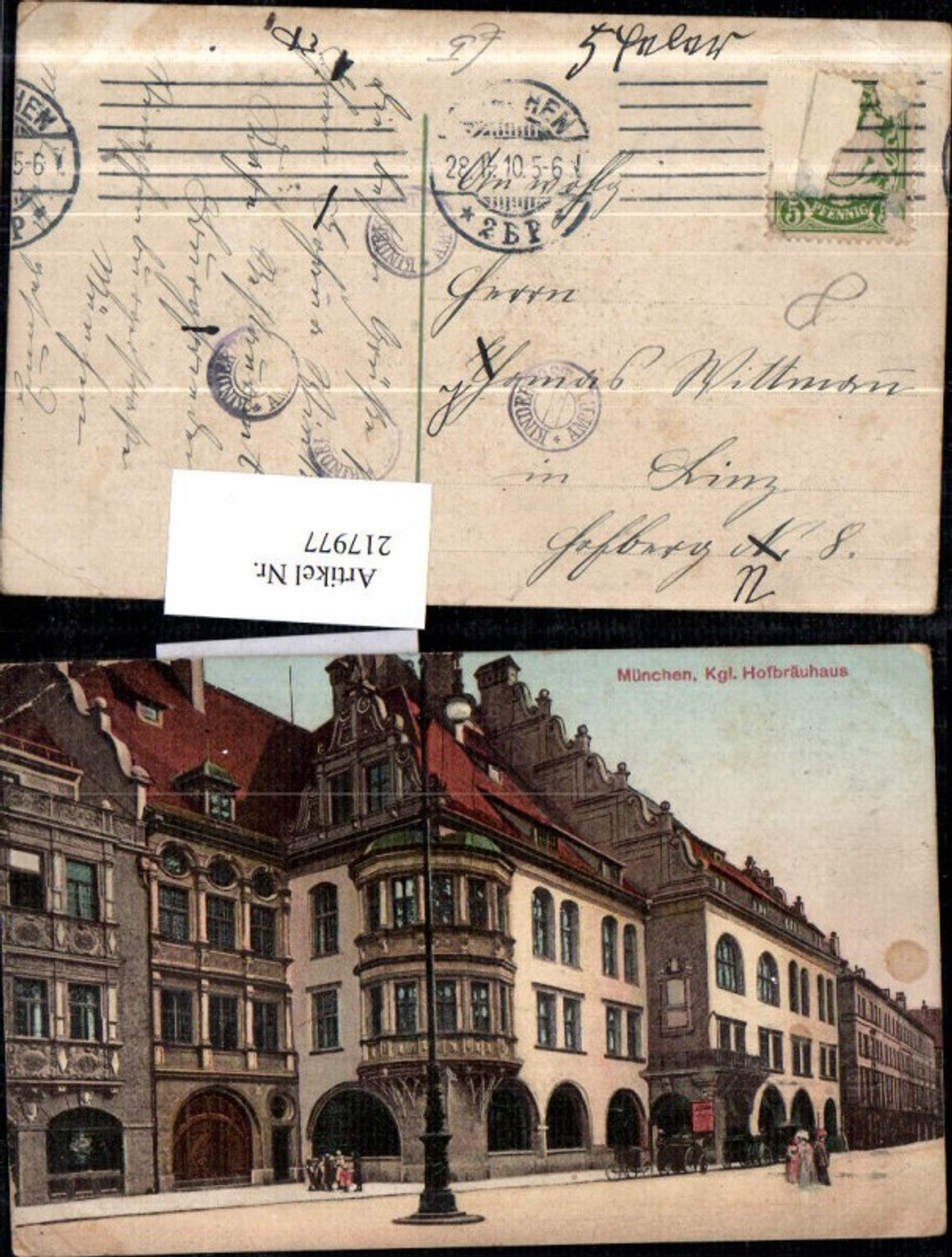 217977,München Königliches Hofbräuhaus Brauhaus