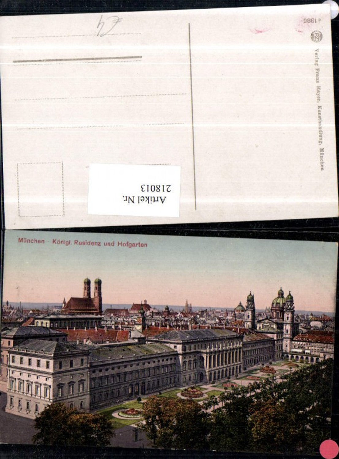218013, Munich Royal Residence and Court Garden