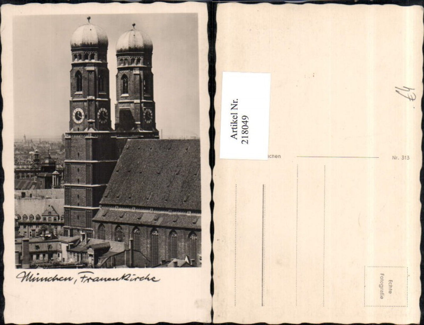 218049,München Frauenkirche Kirche