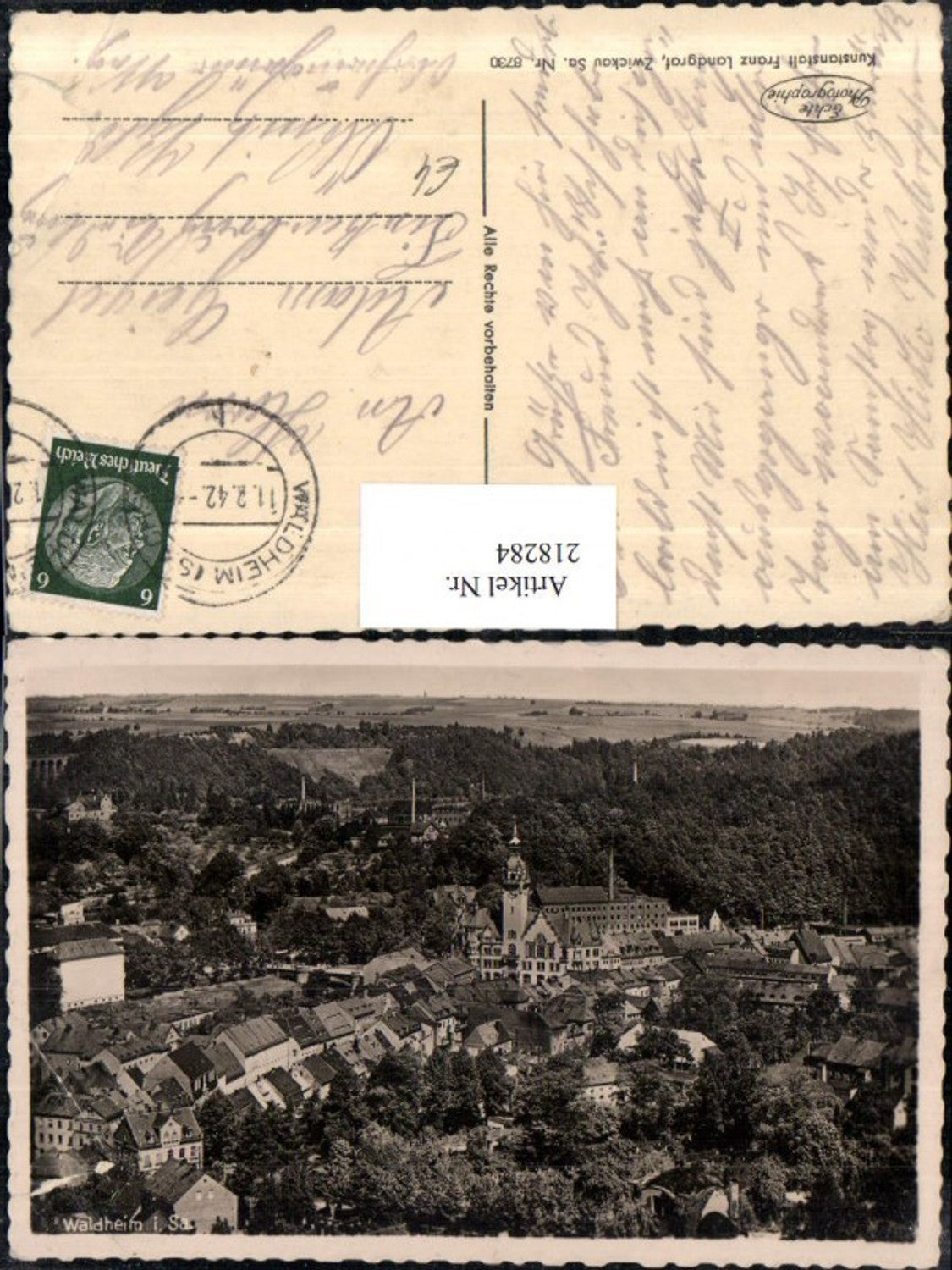 218284,Waldheim i. Sachsen Totale