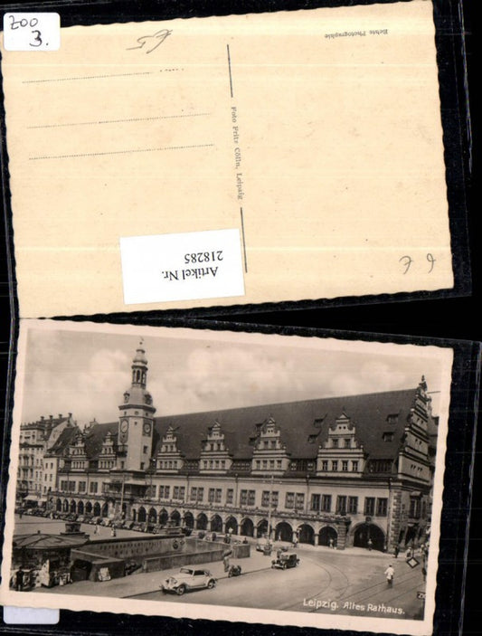 218285,Leipzig Altes Rathaus
