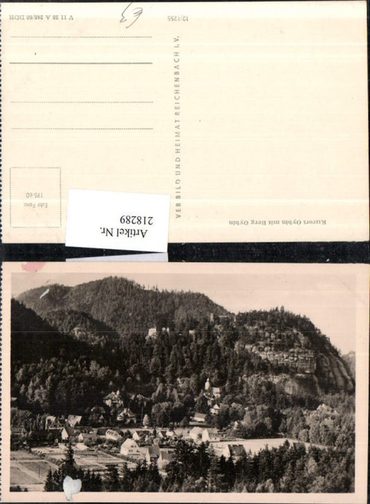 218289,Oybin Totale m. Berg Oybin