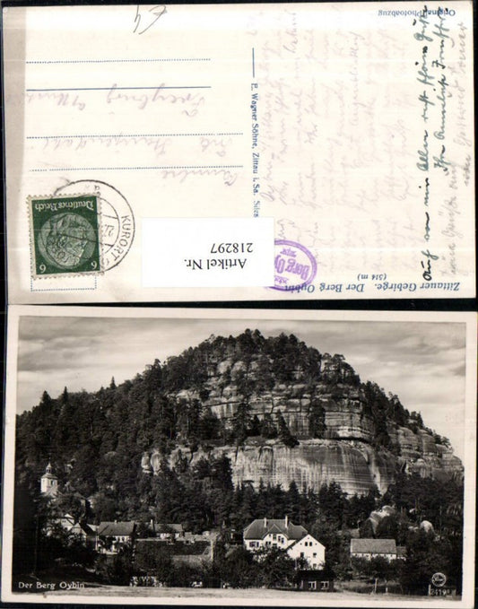218297,Zittauer Gebirge Der Berg Oybin