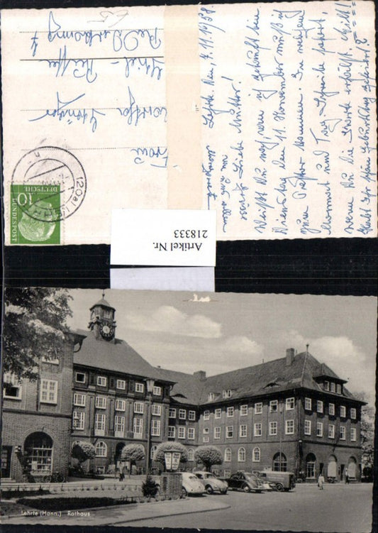 218333,Lehrte Hannover Rathaus