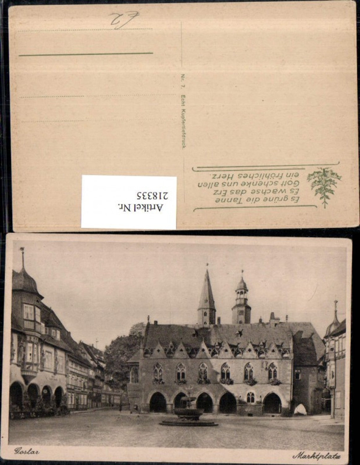 218335,Goslar Marktplatz Platz Brunnen