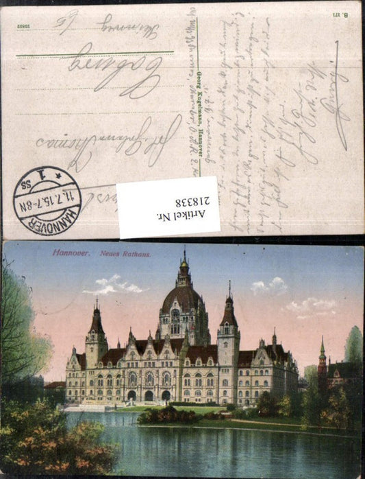 218338,Hannover Neues Rathaus