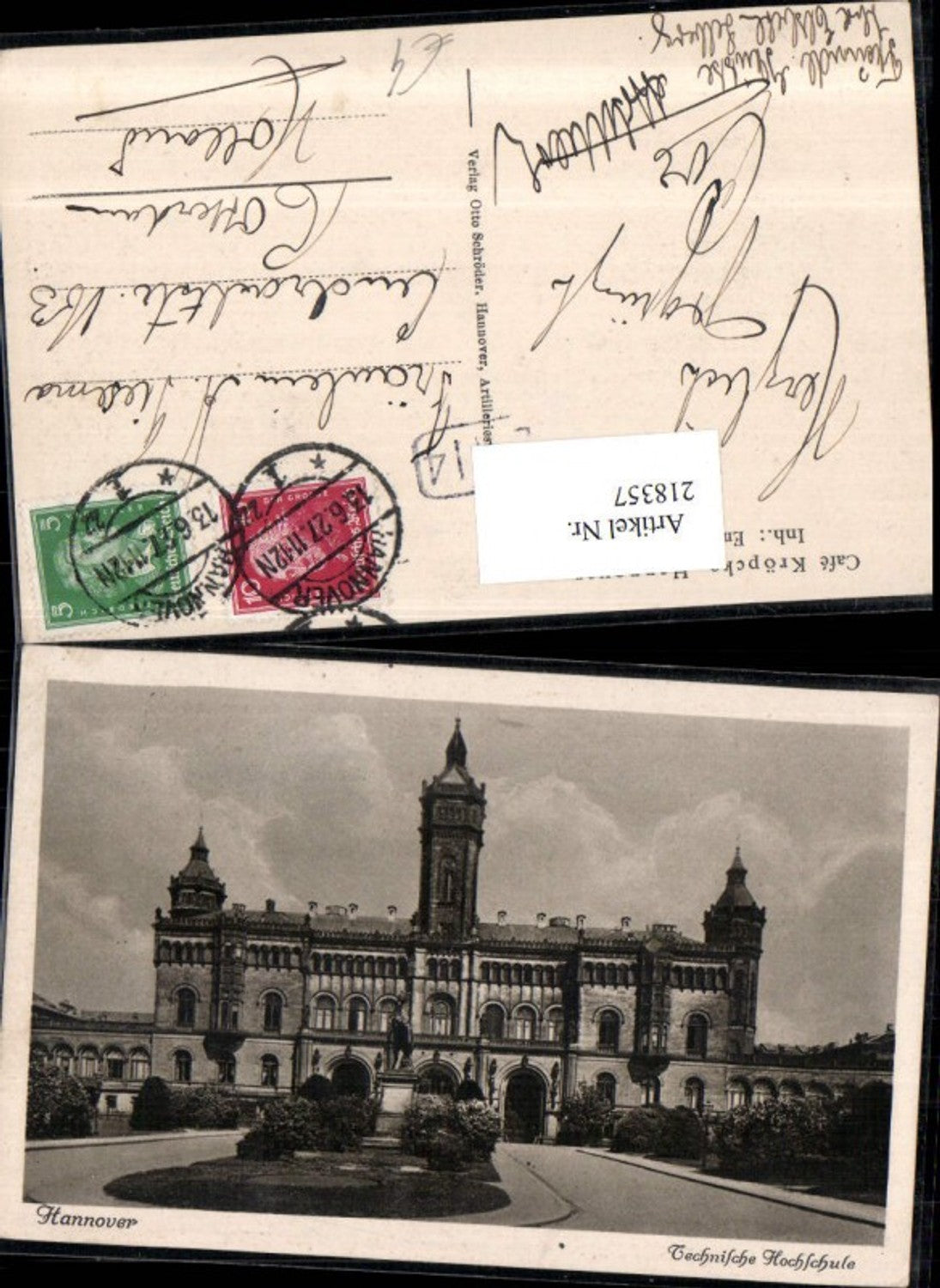 218357,Hannover Technische Hochschule Schule