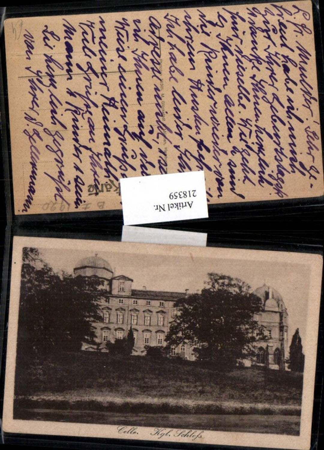 218359,Celle Königliches Schloss