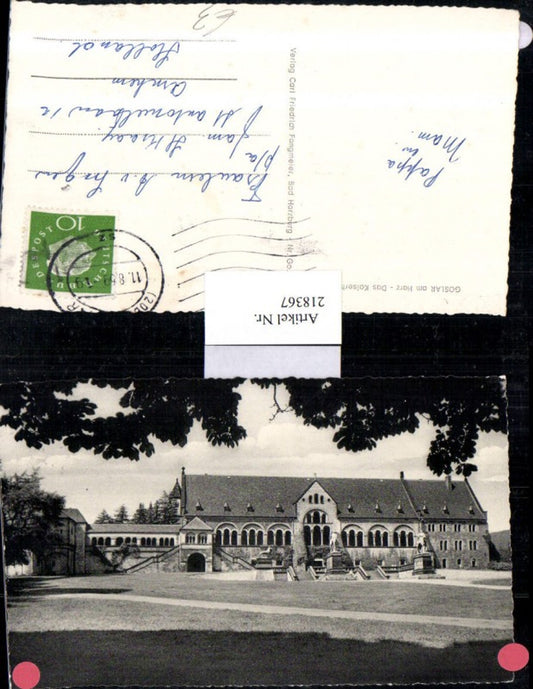 218367,Goslar am Harz Das Kaiserhaus