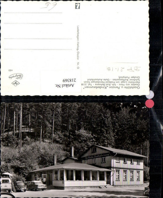 218369,Gaststätte u. Pension „Kinderbrunnen“ in Goslar am Harz