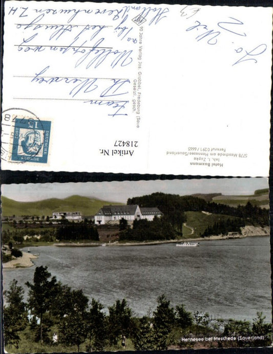 218427,Hennesee See b. Meschede im Sauerland