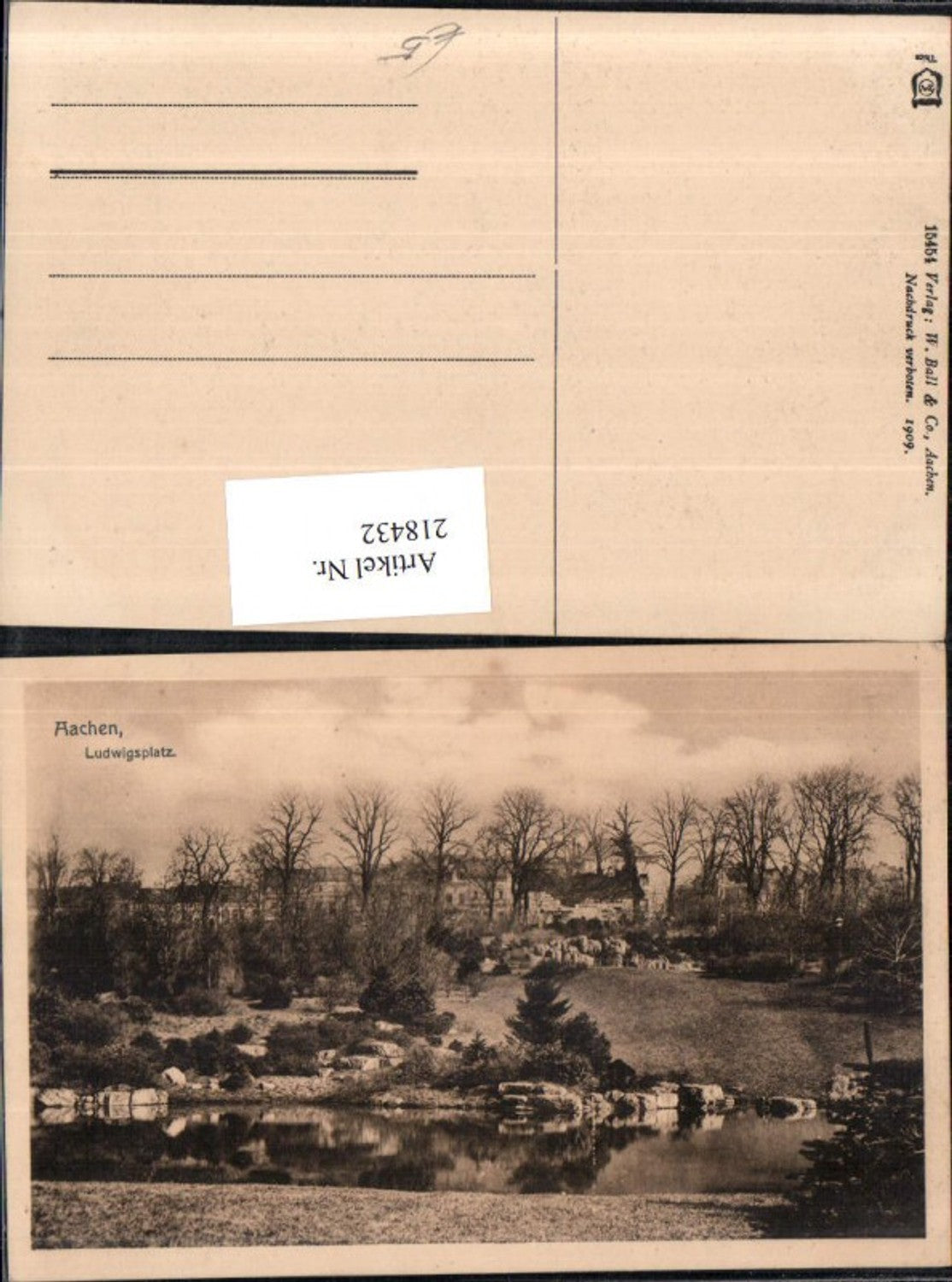218432,Aachen Ludwigsplatz Partie