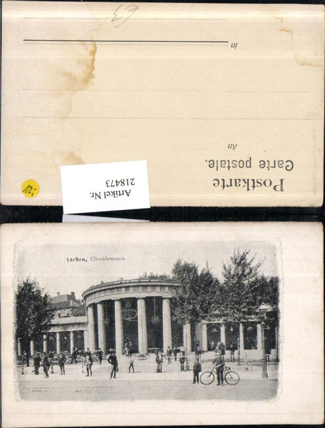 218473,Aachen Elisenbrunnen