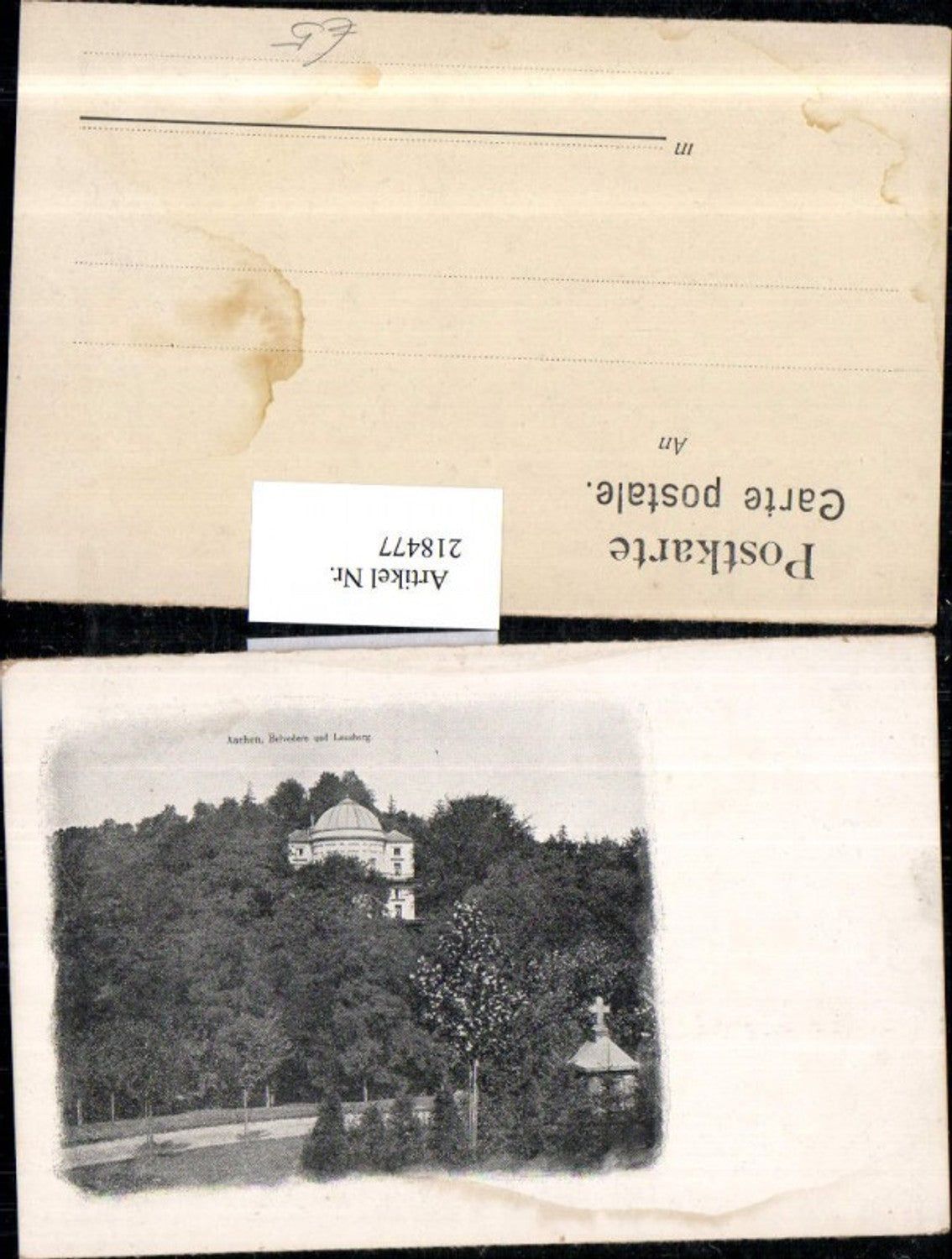 218477,Aachen Belvedere u. Lousberg