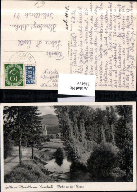218479,Wenholthausen im Sauerland Partie a. d. Wenne