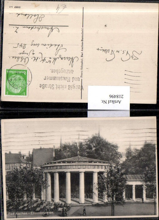 218496,Bad Aachen Elisenbrunnen