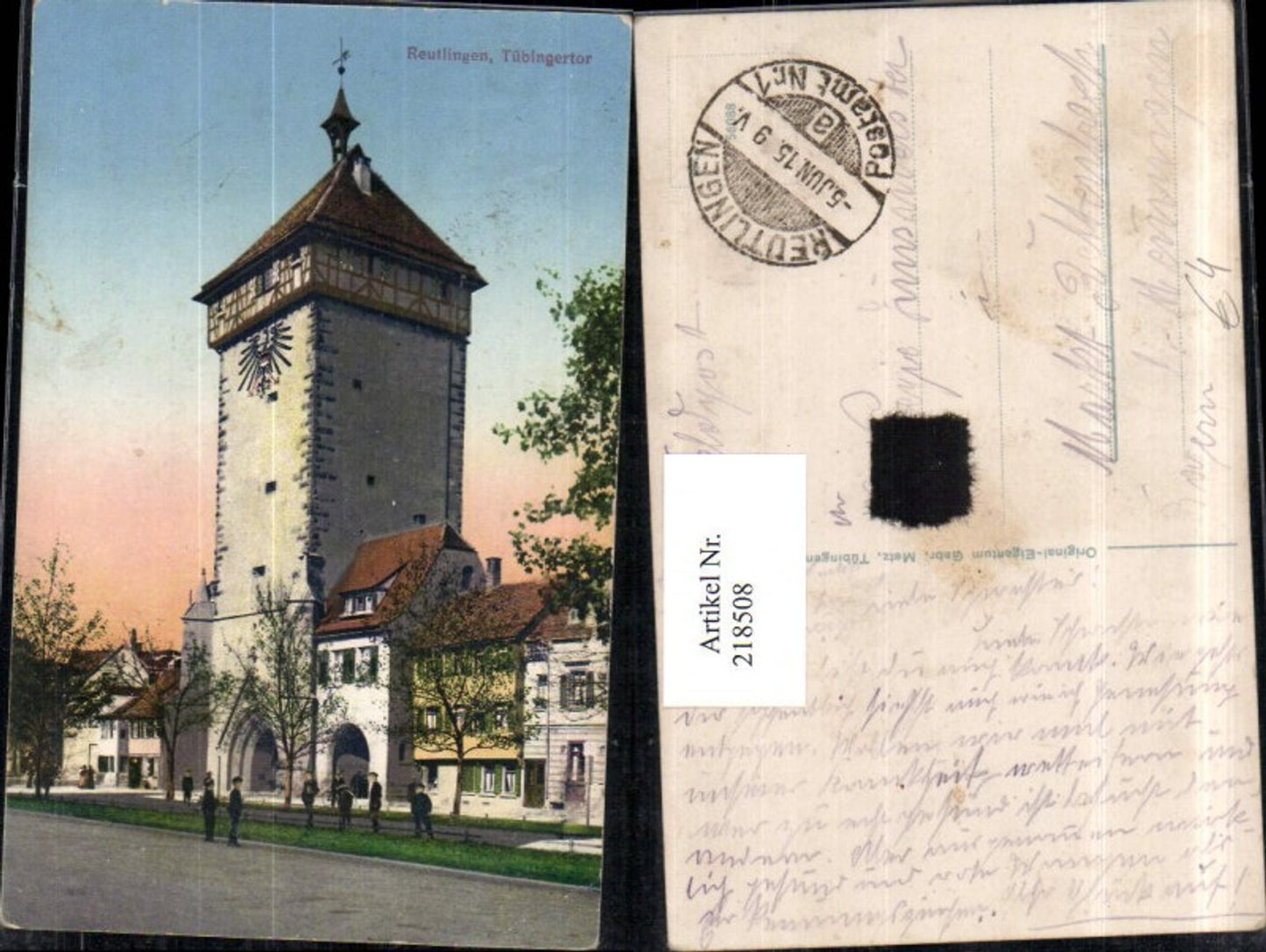218508,Reutlingen Tübingertor Turm