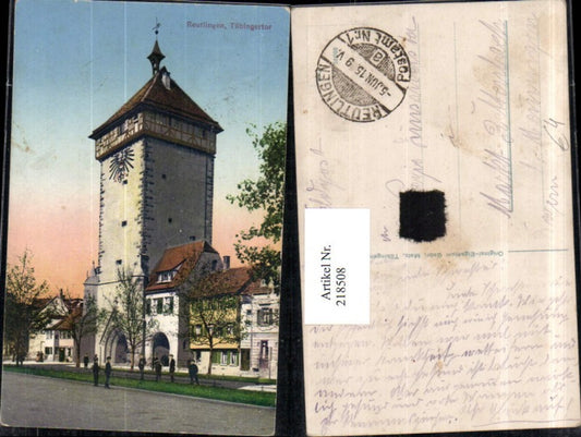 218508, Reutlingen Tübingen Gate Tower